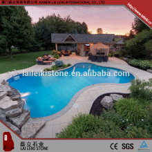 Simple design honed swimming pool granite border tile pool border tile