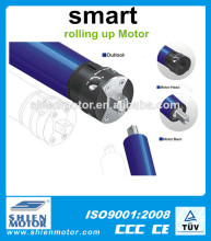 Roll up smart blind motor