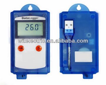 Temperature data logger,USB communication