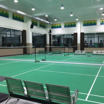 Enlio Acara Badminton Sport Flooring jenis Vecro