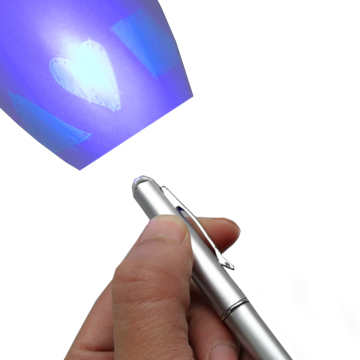 UV Spy Pen: Invisible Ink Ballpoint Pen with UV Light