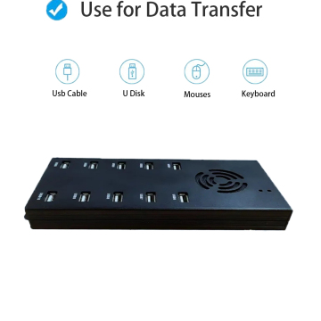 10 Port USB Hub 2.0 Adapter