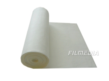 Needle punched polyester felt