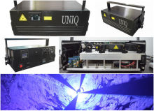 High Power Rgb Laser Light Dmx512 , 12w Rgb Animation Laser Show Light