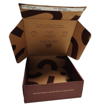 Custom Logo Printed Durable Shipping Box Mailers for Apparel Packaging