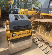 Used BMW BOMAG 3-Ton Double Drive Double Shock Steel Wheel Roller