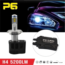 Zhengyuan 2016 new high power 110w led headlight bulb h4 hi/lo led headlight for all cars