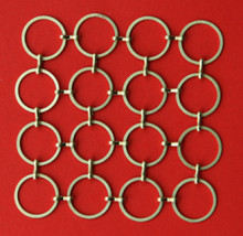Decorative Brass Metal Ring Mesh?