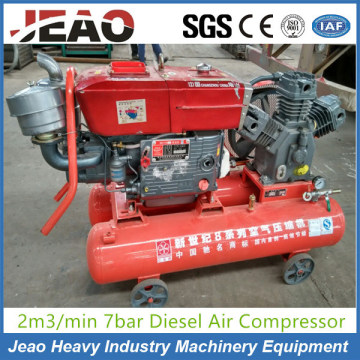 Mining Used Piston Air Compressor W-2.0/7