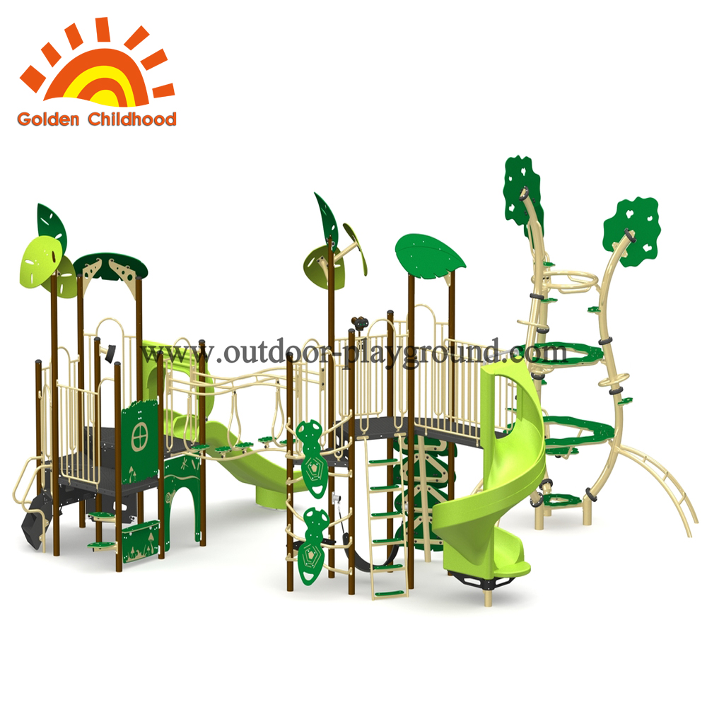 Cute Jungle Outdoor Playground Equipment