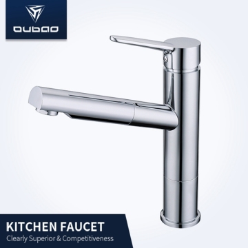 Grand Deck Mounted Pullout Spray Kitchen Tap Faucet
