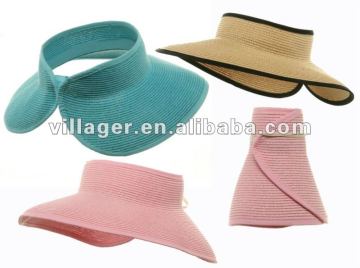 paper braid visor