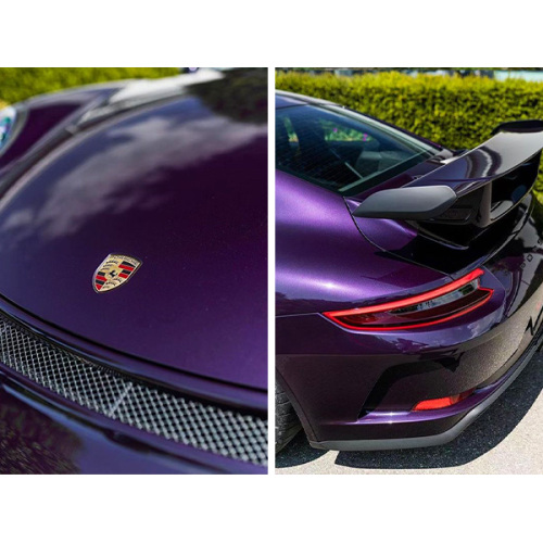 Metallic Gloss Purple Vinyl Car Wrap