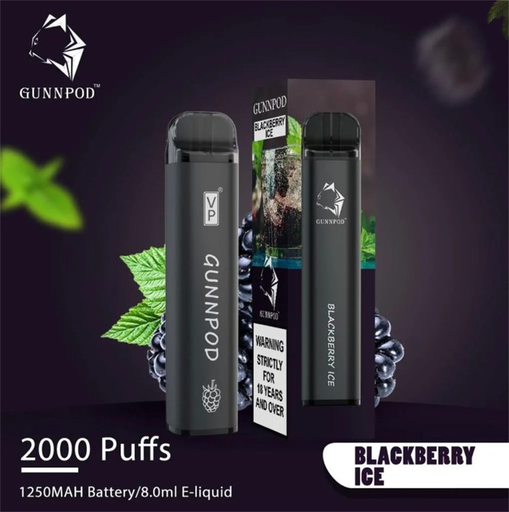 Gunnpod 2000 Puffs Disponível Vape Pen | atacado