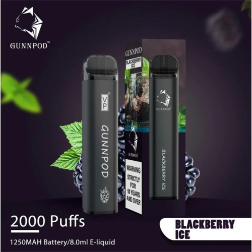 Gunnpod 2000 Puffs Disponível Vape Pen | atacado