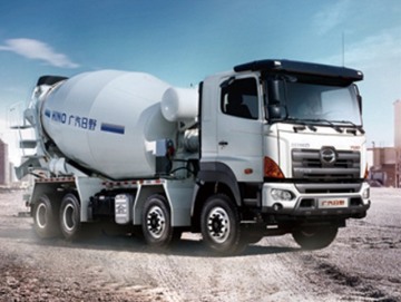 12CBM HINO Concrete Mixer Tanker Truck