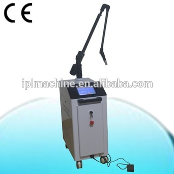 2014 Latest technology q switched nd yag laser skin mole removal machine