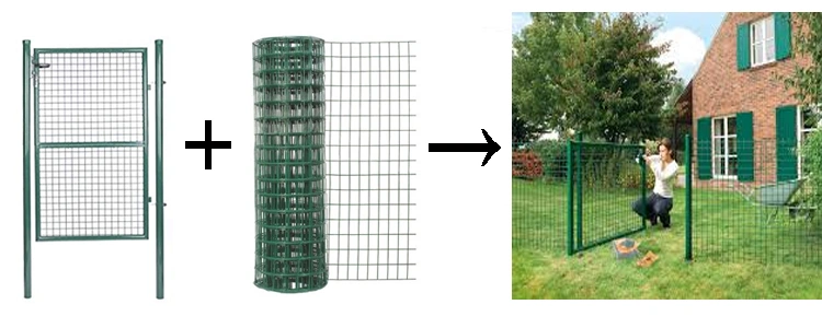 Welded Wire Mesh 1.5 M Powder Painted Garden Fence