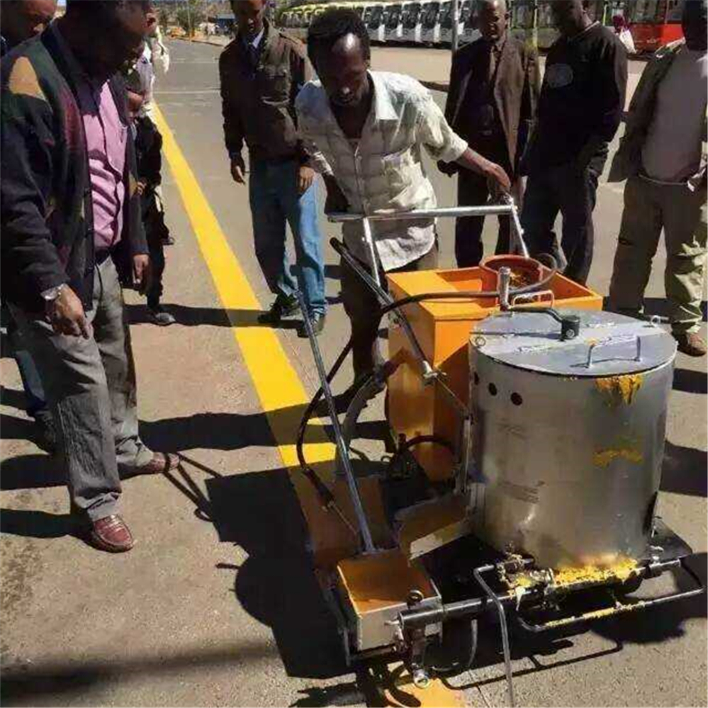 Walk Behind Thermoplastic Road Painting Machine