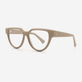 Cat Eye Acetate Female Classic Optical Frames 23A3193