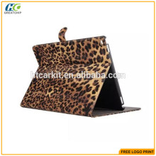 for ipad Pro Leopard design leather case, for ipad Pro flip leather case pouch