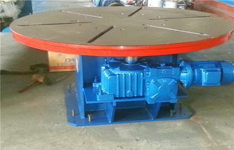 5T Horizontal Rotary Welding Positioners Turntables , Workt