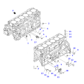 مستشعر ضغط زيت الحفارة Komatsu PC400 6219-81-1961