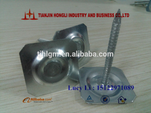 Hot !!! ISO 9001 low price metal square cap nail for construction for sale(Manufacturers and exporters)