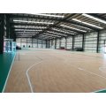 Piso de cancha de básquetbol de vinilo para interiores