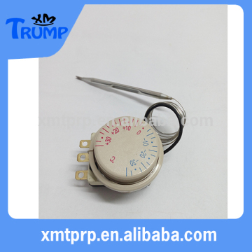 bimetal thermostat for refrigerator