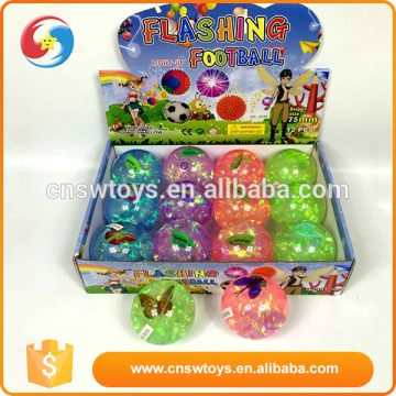 Best selling toy game colourful kids flashing bounce football