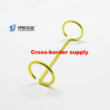 YIWANG Gold Metal Loose Leaf Binder Rings for Notebooks and Calendars