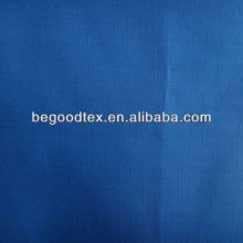 Flame retardant polyester check gingham Oxford fabric