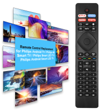 NH800UP RF402A-V14 Smart IR Universal Remote Control Replacement for Philips LED TVs