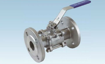 3-PC Flange ball valve stainless steel ,Flange Connection