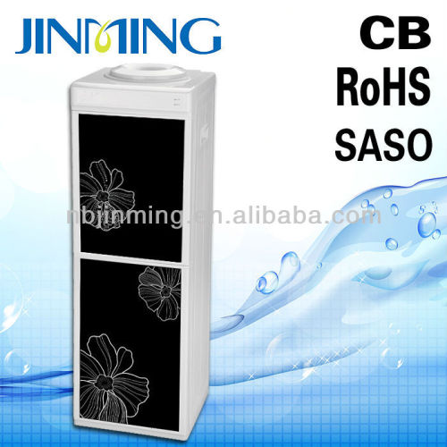 Colorful double door water dispenser free standing aqua water dispenser