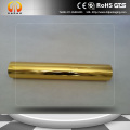 Golden coated metallized PET film