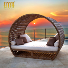 Modern Outdoor Canopy Garden Daybeds for Hotels