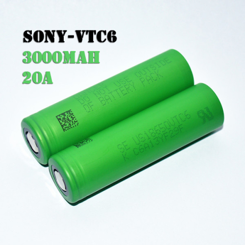 Sony Vtc6 3000mah 18650 Rechargeable Battery