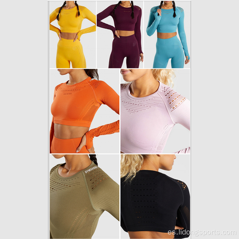 Venta caliente Fitness cómodo Sport Woman Yoga Ropa de yoga