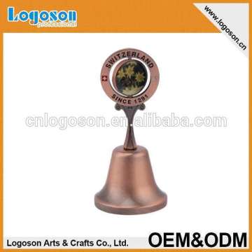 whosales zinc alloy dinner bells 2015 souvenir metals