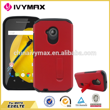 Phone accessories for MOTO E2 hybrid PC TPU cover