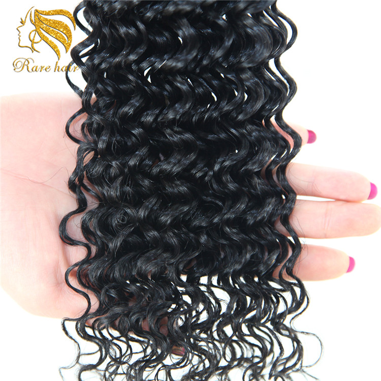 Natural Black Machine Weft Raw Vietnamese High Quality Wavy Hair