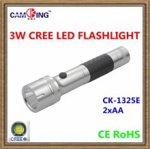 Cree LED Flashlight torch,aluminum torch flashlight,high power led torch,dry battery powered torch