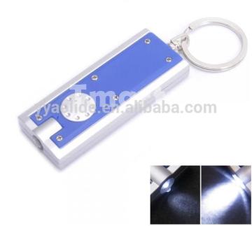 flat led keychain torch,small keyring torch