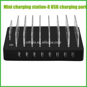 8 port cellphone charging station mobile phone charging desktop charging station