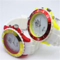 Fashion Silicone Quartz Armbandsur