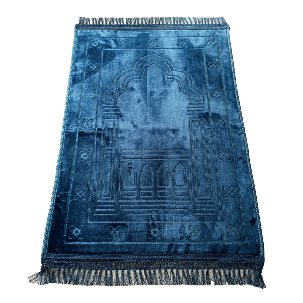 Muslim Prayer Rug - Islamic Turkish Prayer Rugs - Great Ramadan Gifts - Prayer Rugs for Women and Men-Islam Carpet-Portable