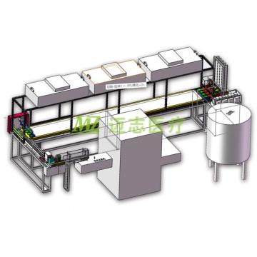 Guangzhou production line machine of Petri Dish Culture Dish Petri Plate Equipment