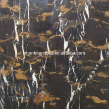 Pakistan Brown & golden marble tile,Brown Marble slab